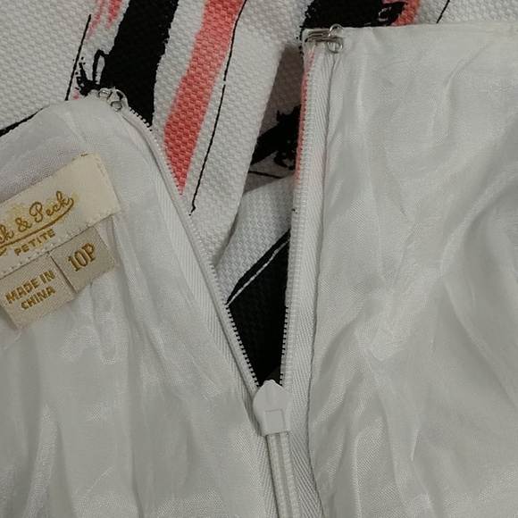 Peck & Peck Petite Vogue Capris Lined Back Zip 10P - Picture 7 of 8